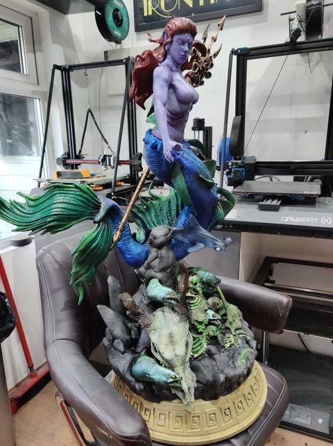 Mermaid by Creative Geek MB 3D print model_5
