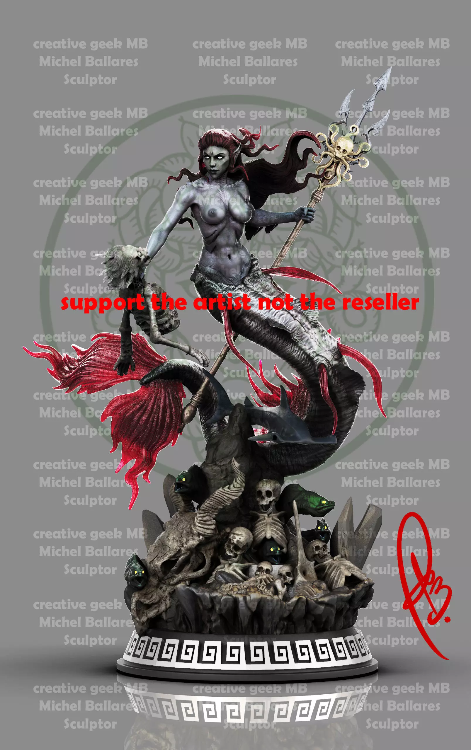 Mermaid by Creative Geek MB 3D print model_0