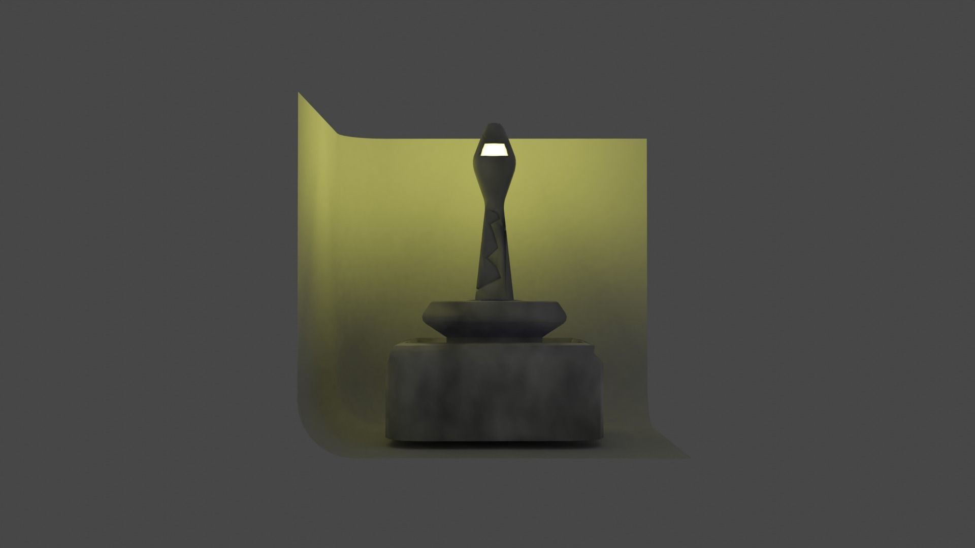 Cracked fountain  Free low-poly 3D model_4