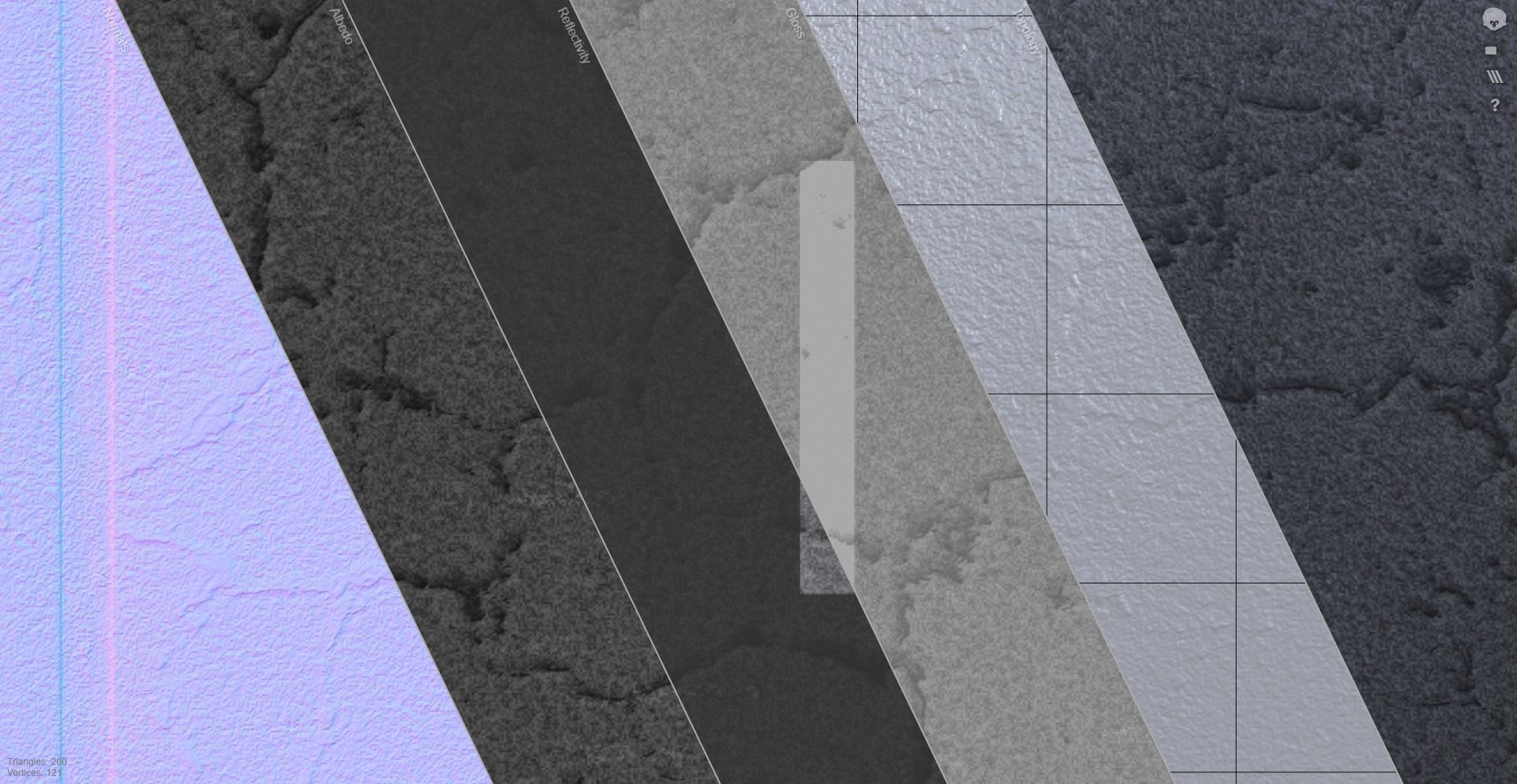 Cracked Road pbr texture Texture_5