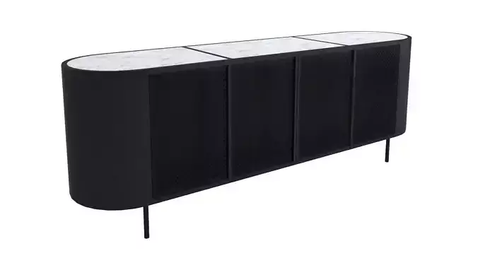 TV Stand-005 Burke Libby Media Console