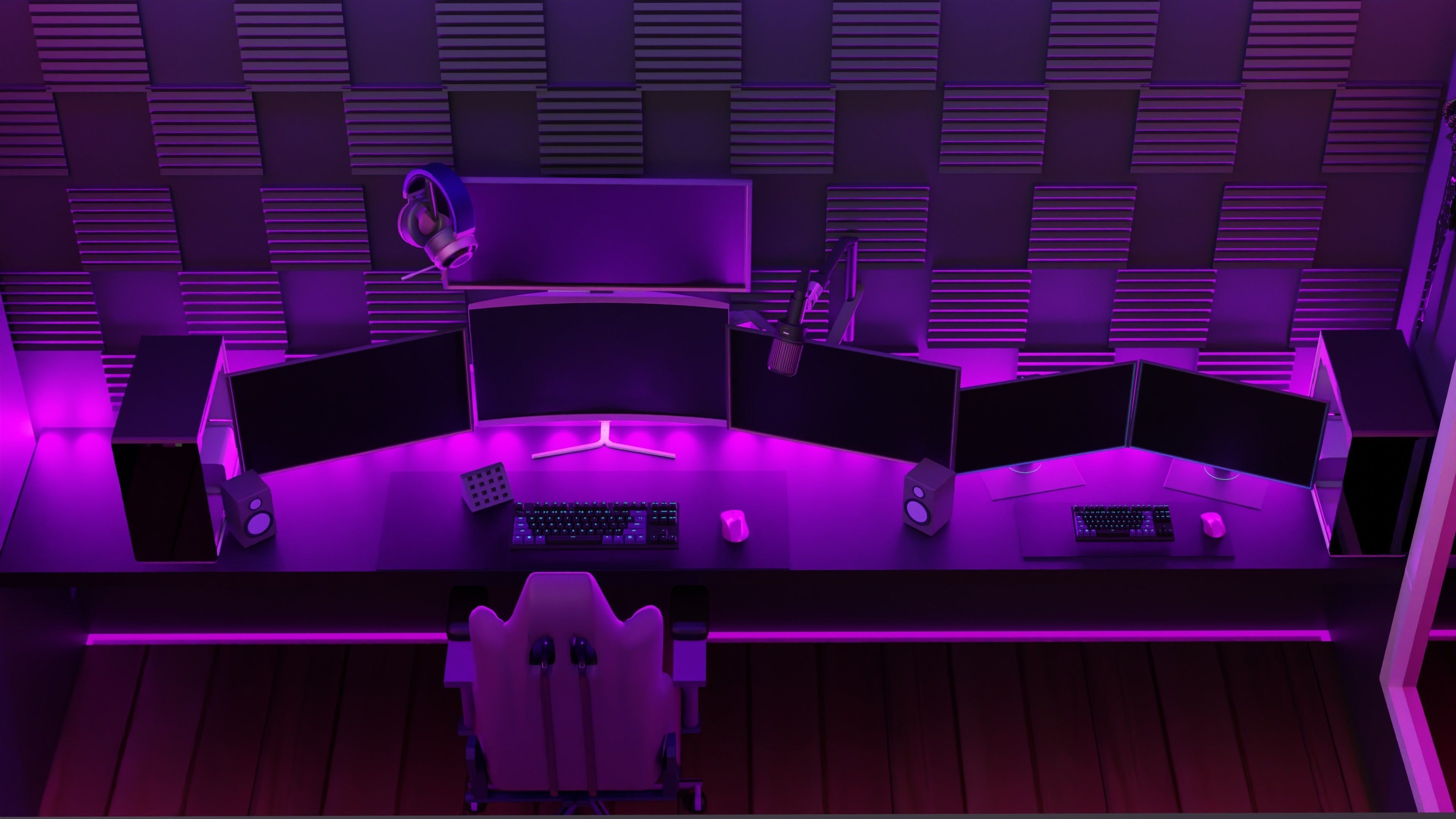 Full house  Low-poly 3D model_1