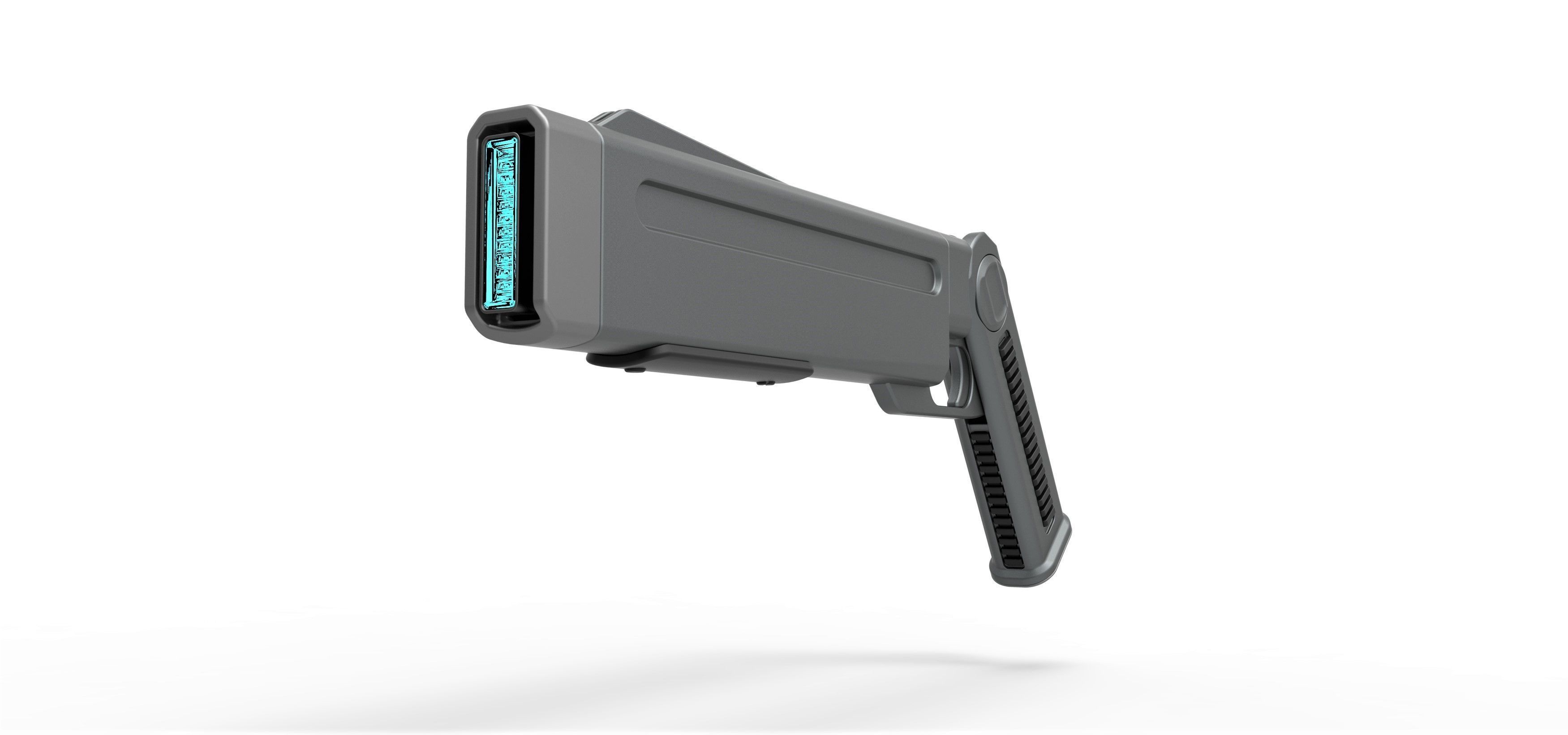 Stun gun from Star Trek Discovery TV series 3D model_5