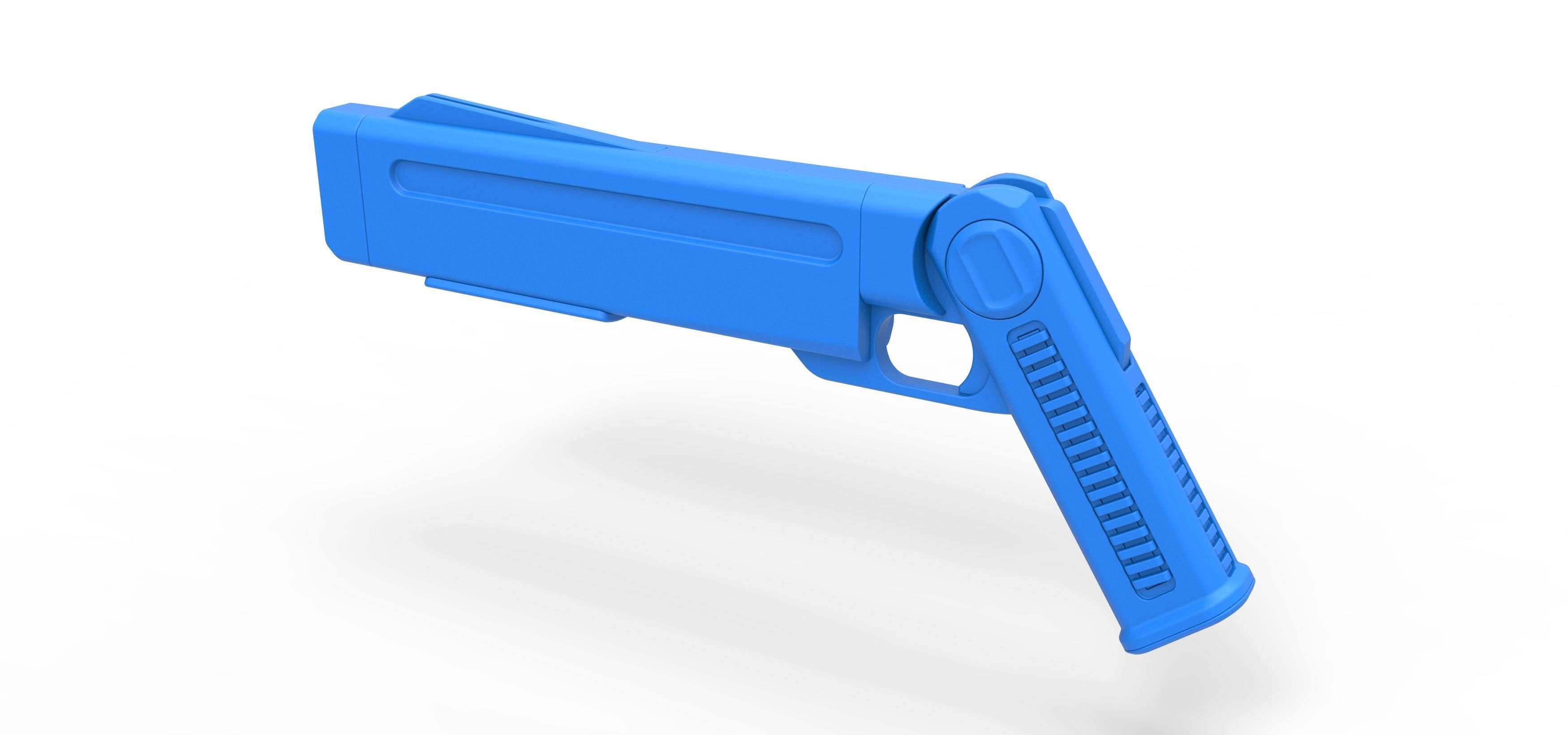 Stun gun from Star Trek Discovery TV series 3D model_23