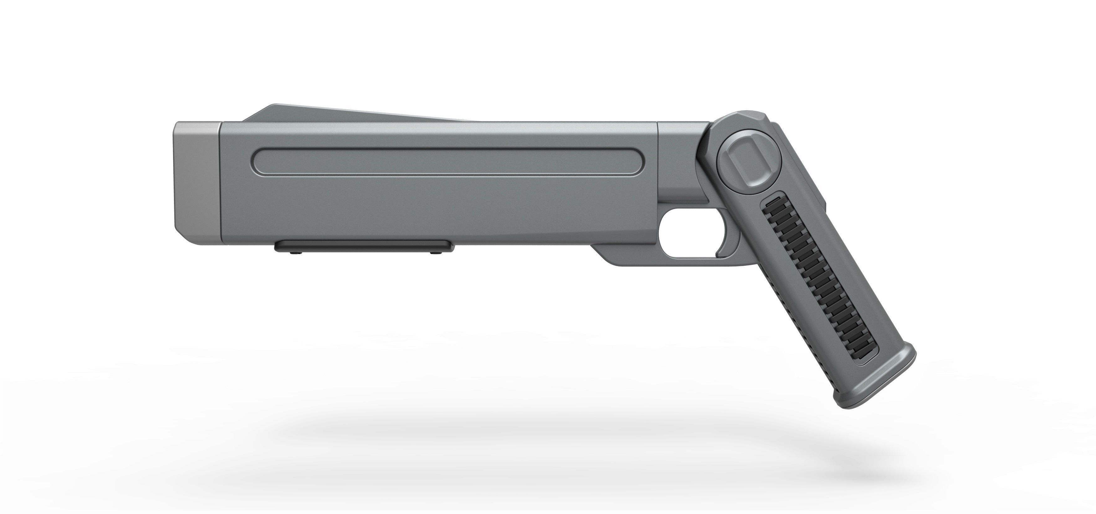 Stun gun from Star Trek Discovery TV series 3D model_7