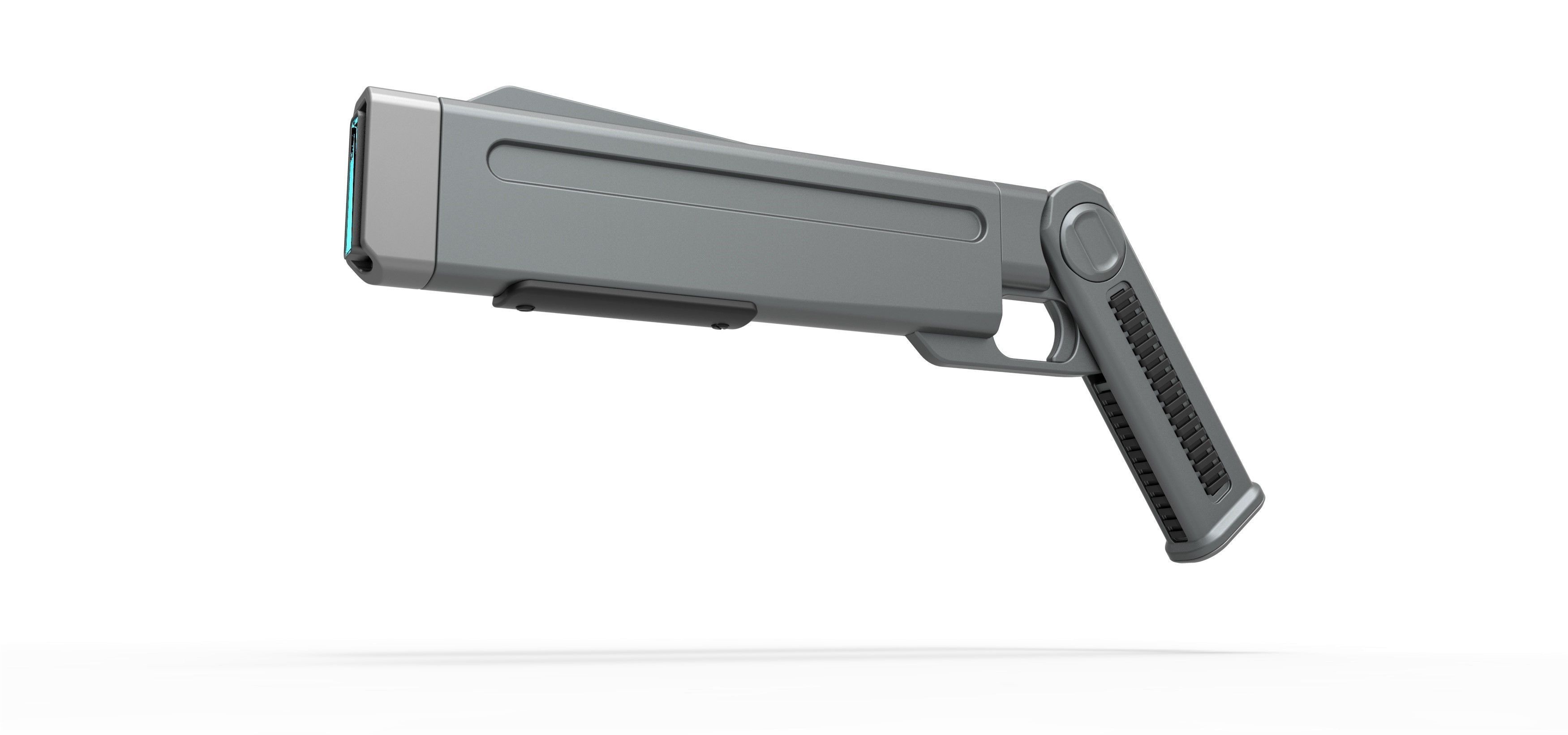 Stun gun from Star Trek Discovery TV series 3D model_2