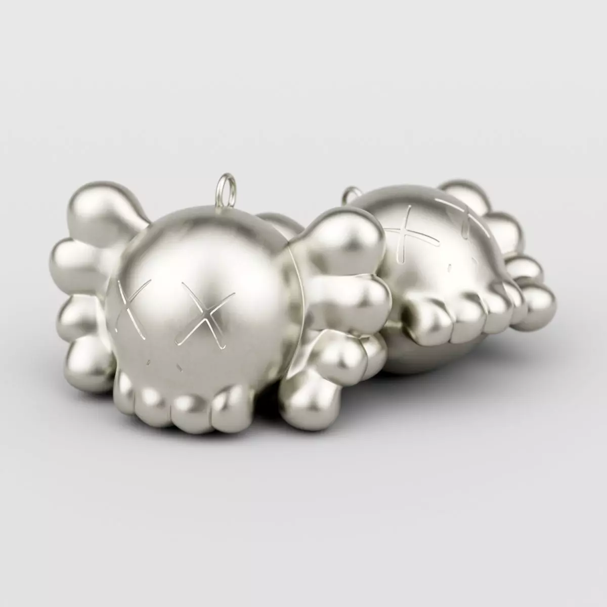 KAWS Pendant 3D print model_0