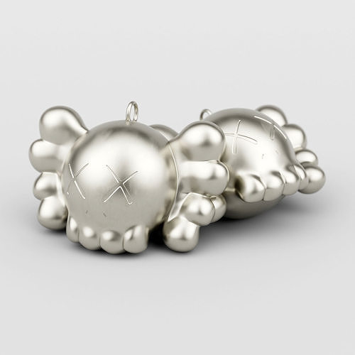 KAWS Pendant  3D print model