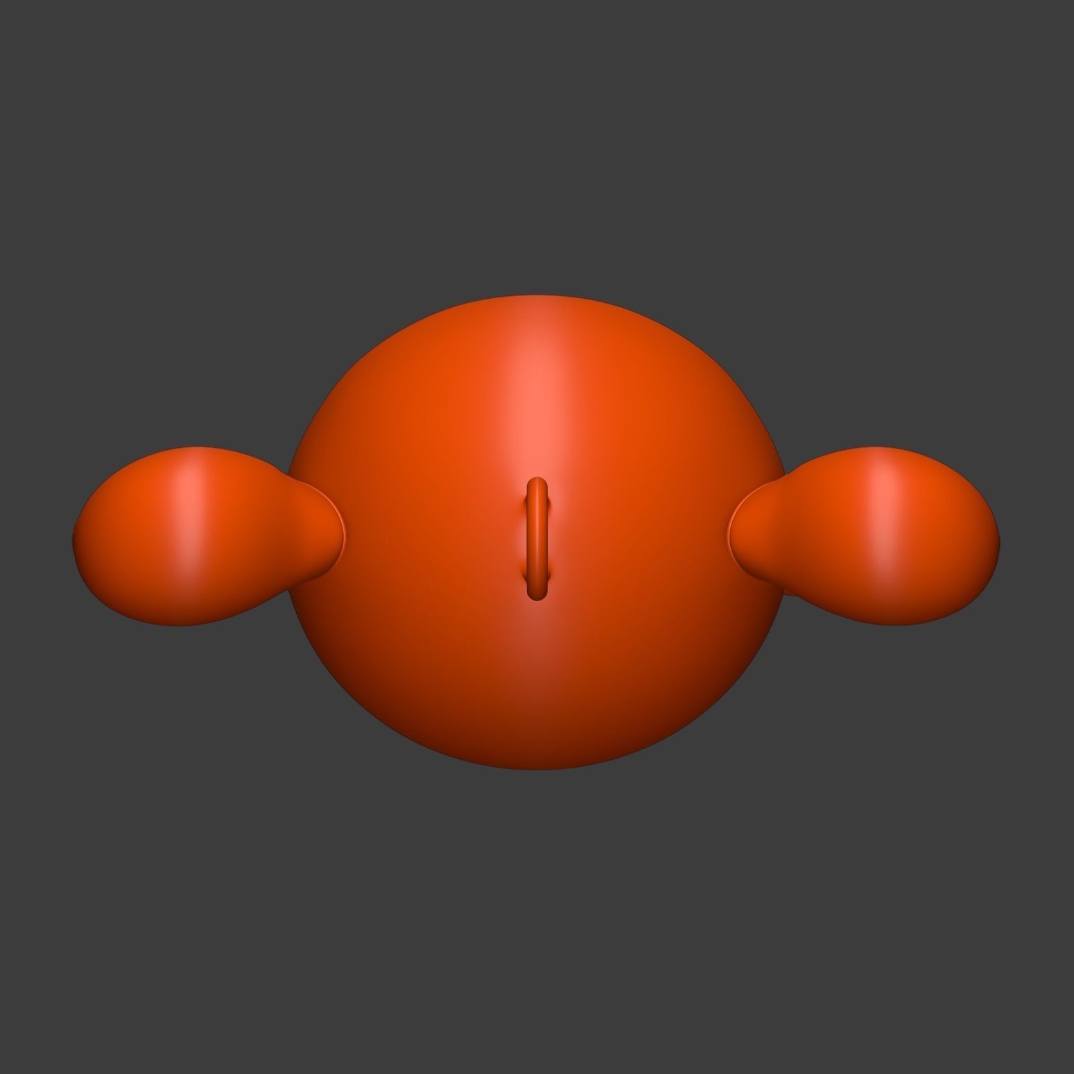 KAWS Pendant 3D print model_19