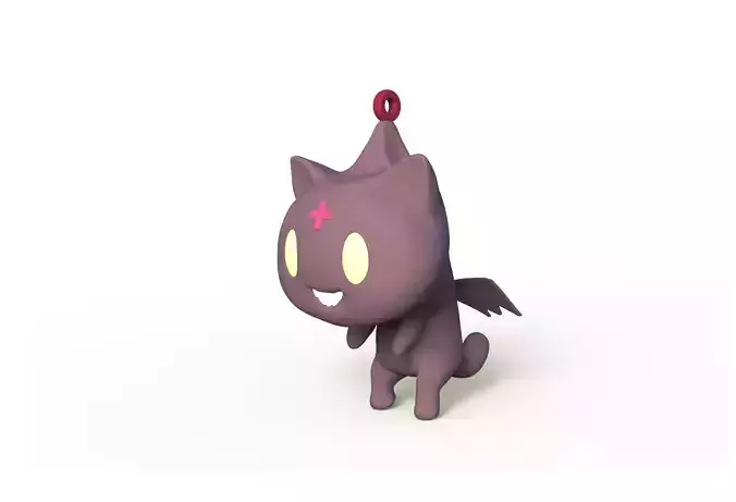 Chomusuke  from KonoSuba Free 3D print model