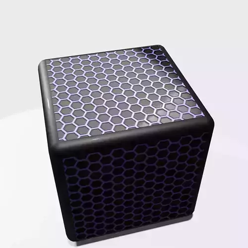 Seamless texture of hexagons 