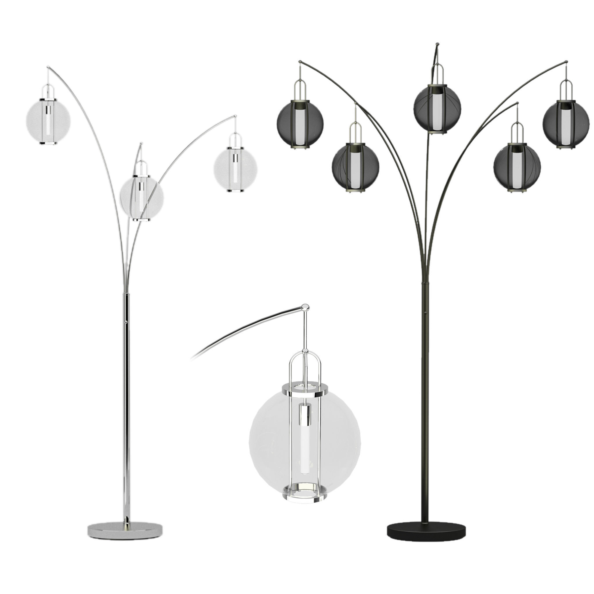 30 Modern minimalist Lights 3D model_19