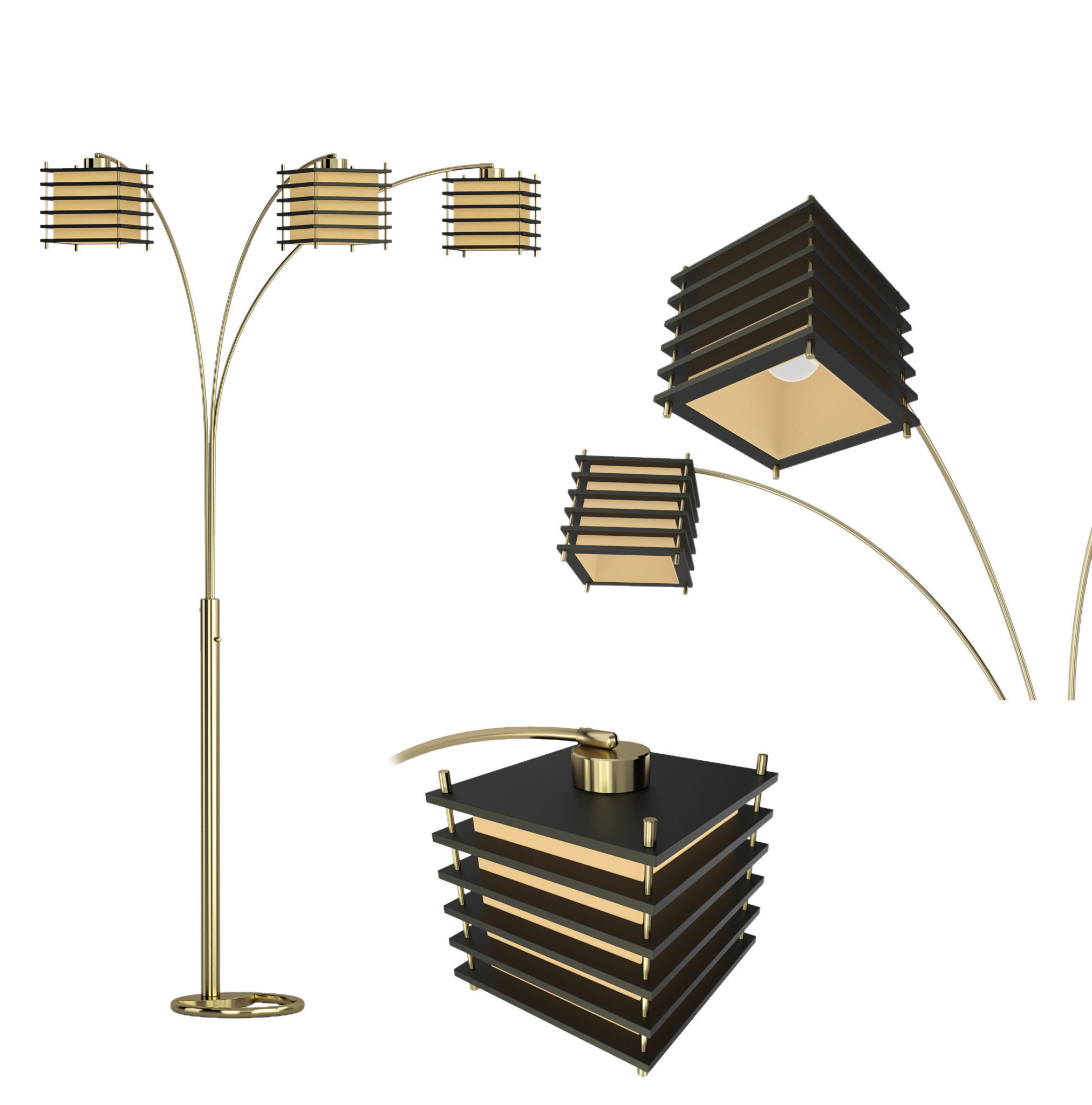 30 Modern minimalist Lights 3D model_13