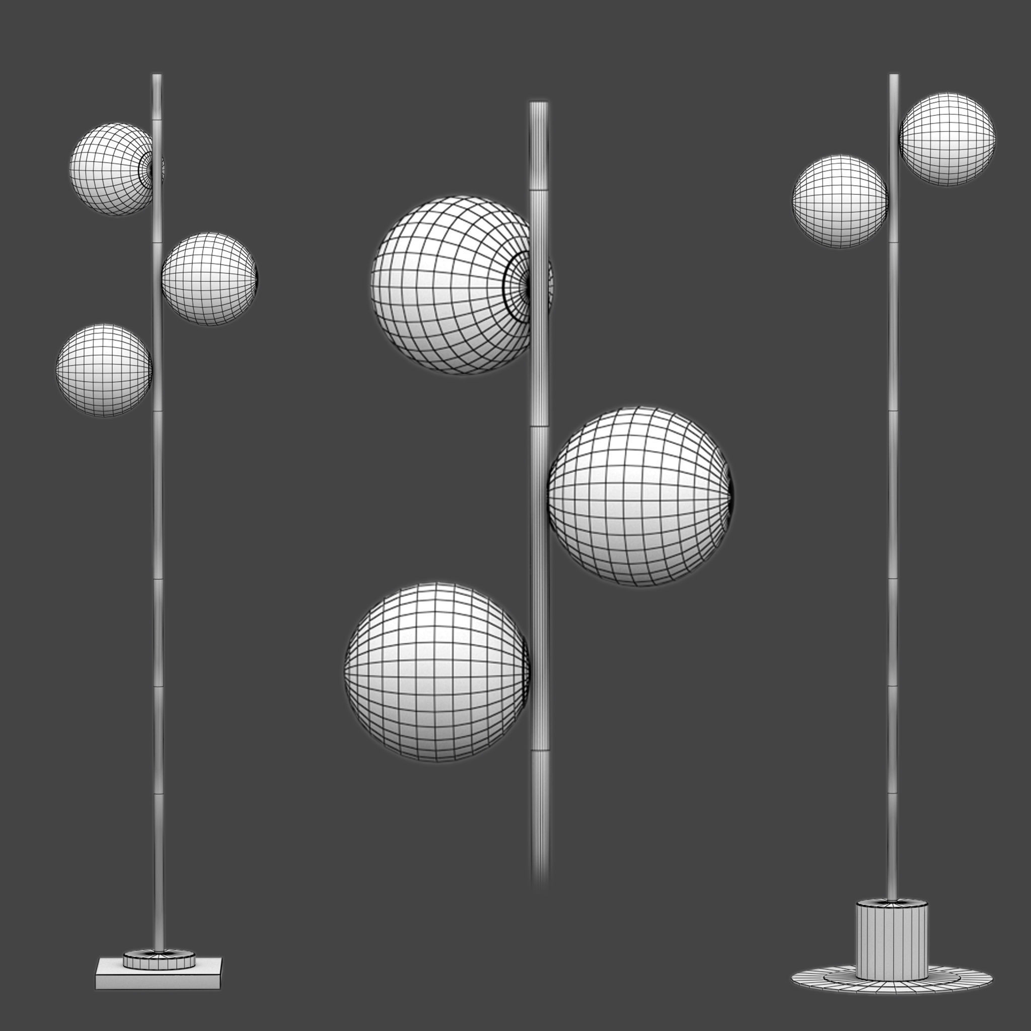 30 Modern minimalist Lights 3D model_18