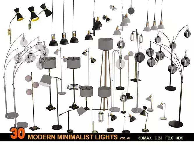 30 Modern minimalist Lights