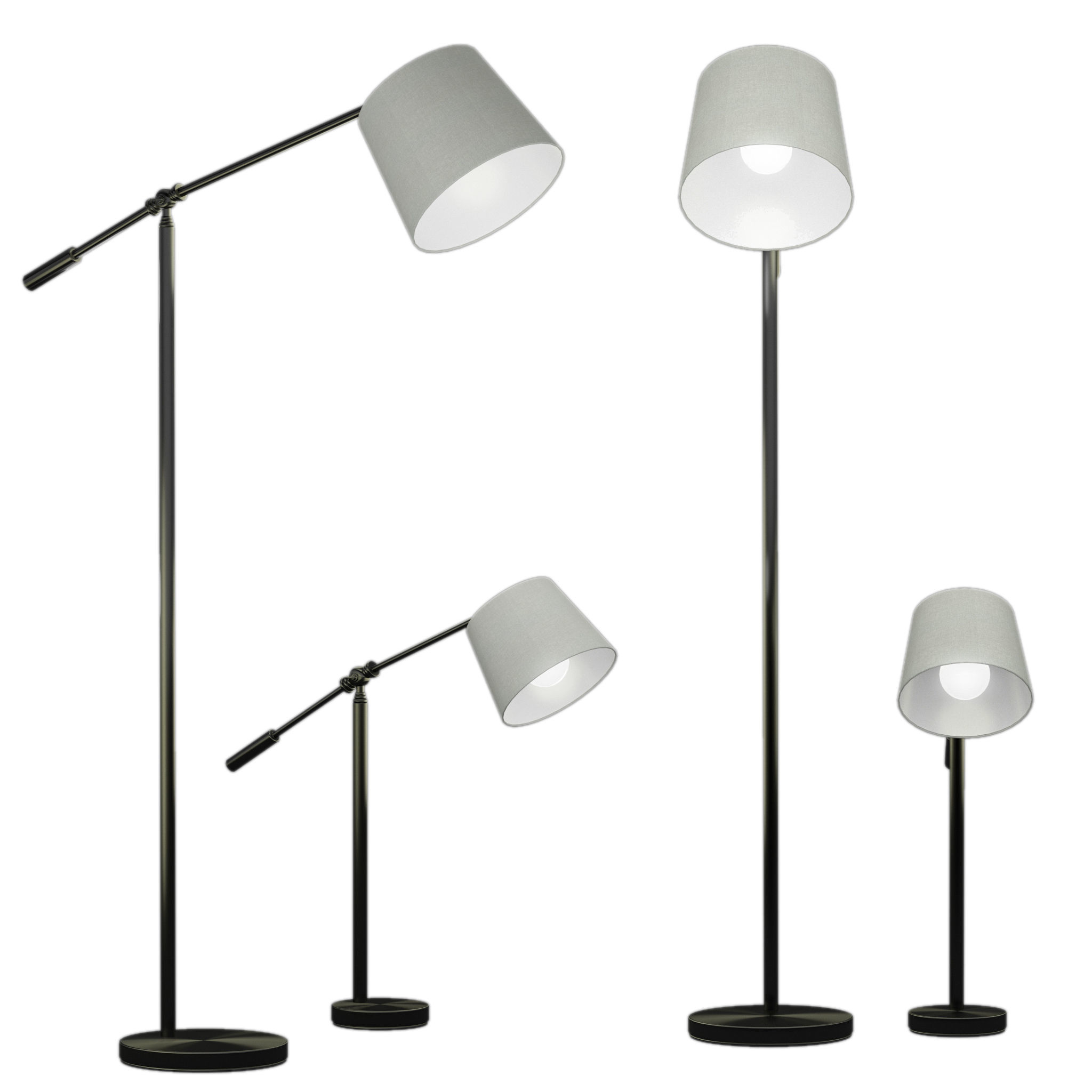 30 Modern minimalist Lights 3D model_9