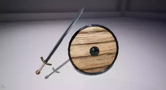 Medieval Sword and Shield