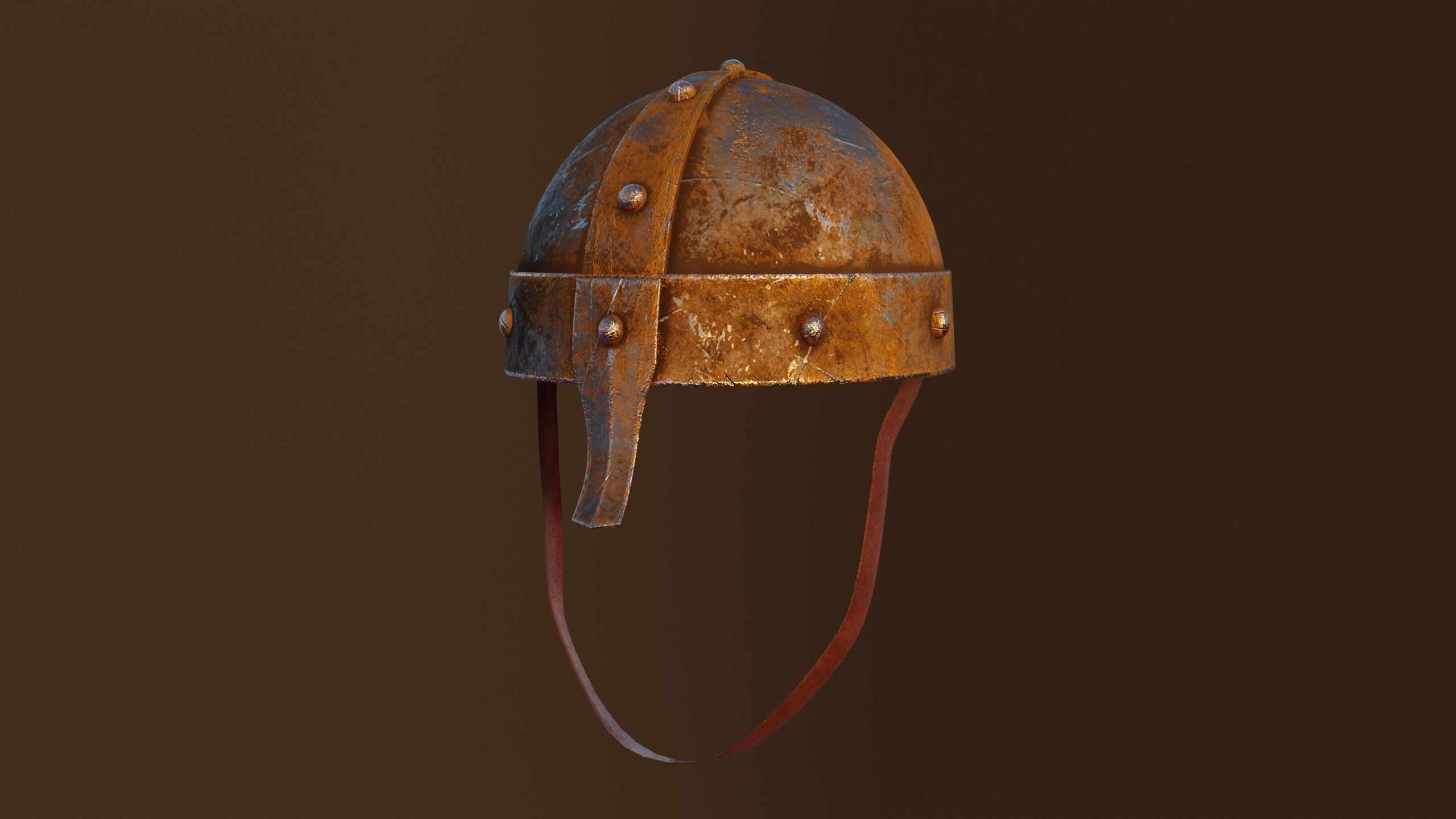 Soldier Helmet Low-poly 3D model_5