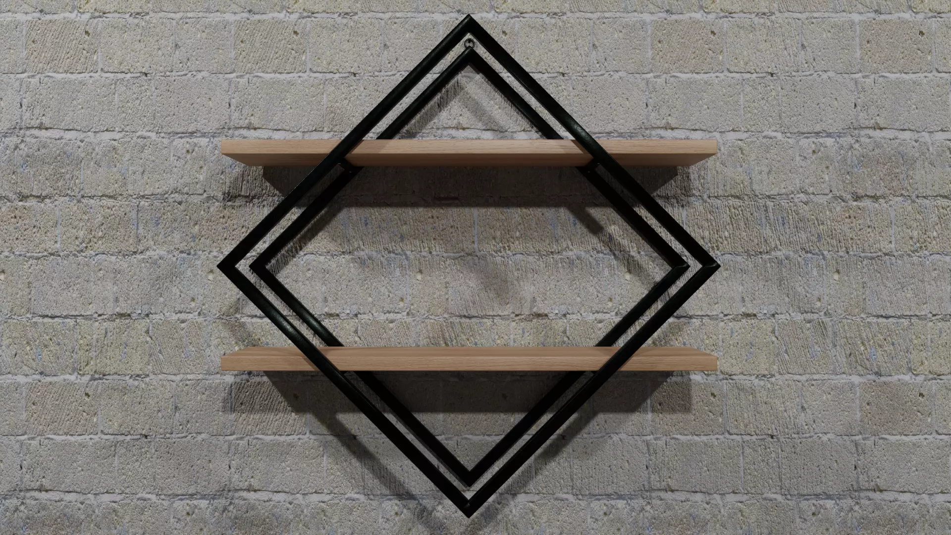 Shelf for flowers and other things 3D model_0