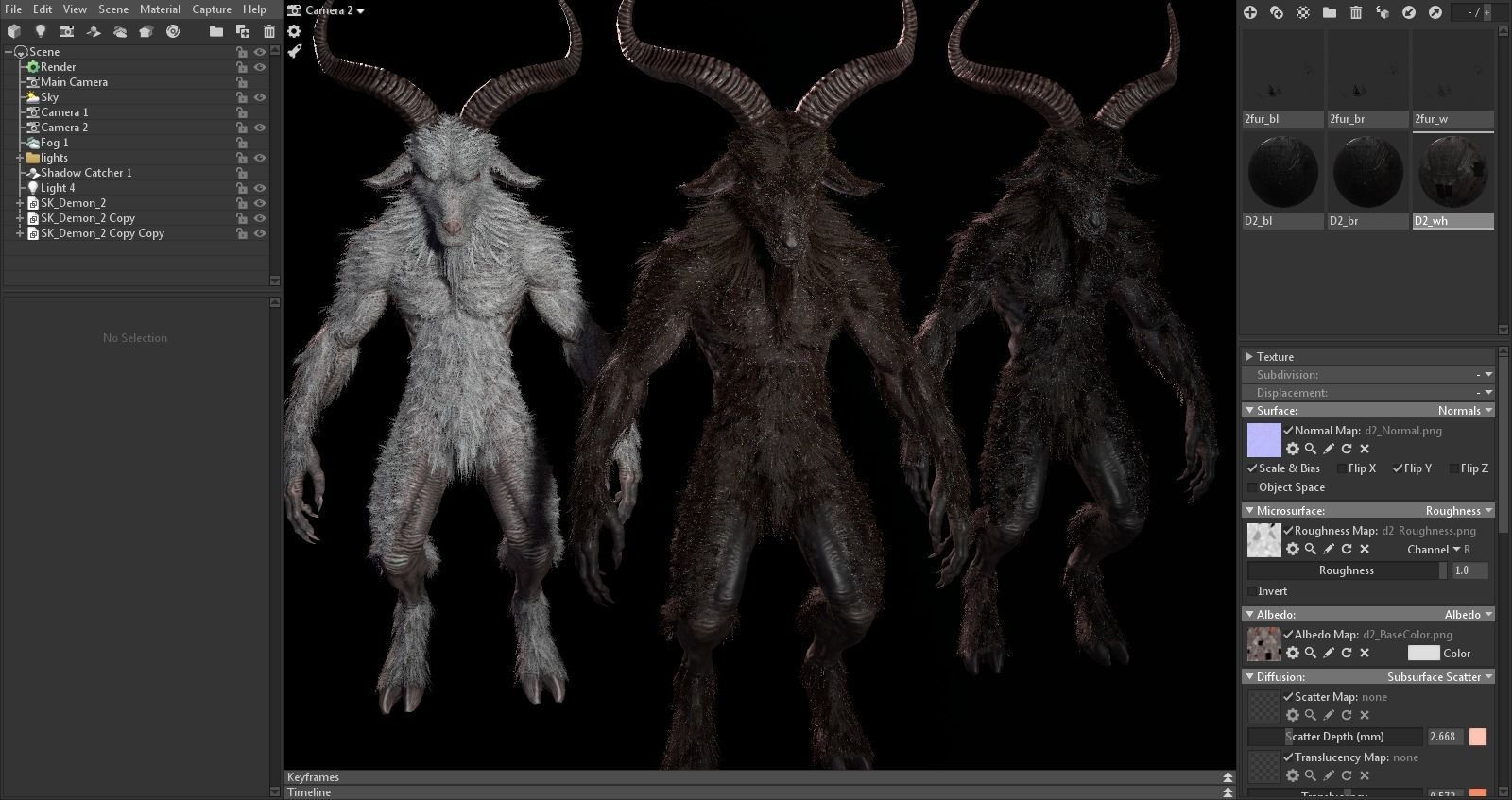 Demon 2 Baphomet Low-poly 3D model_31