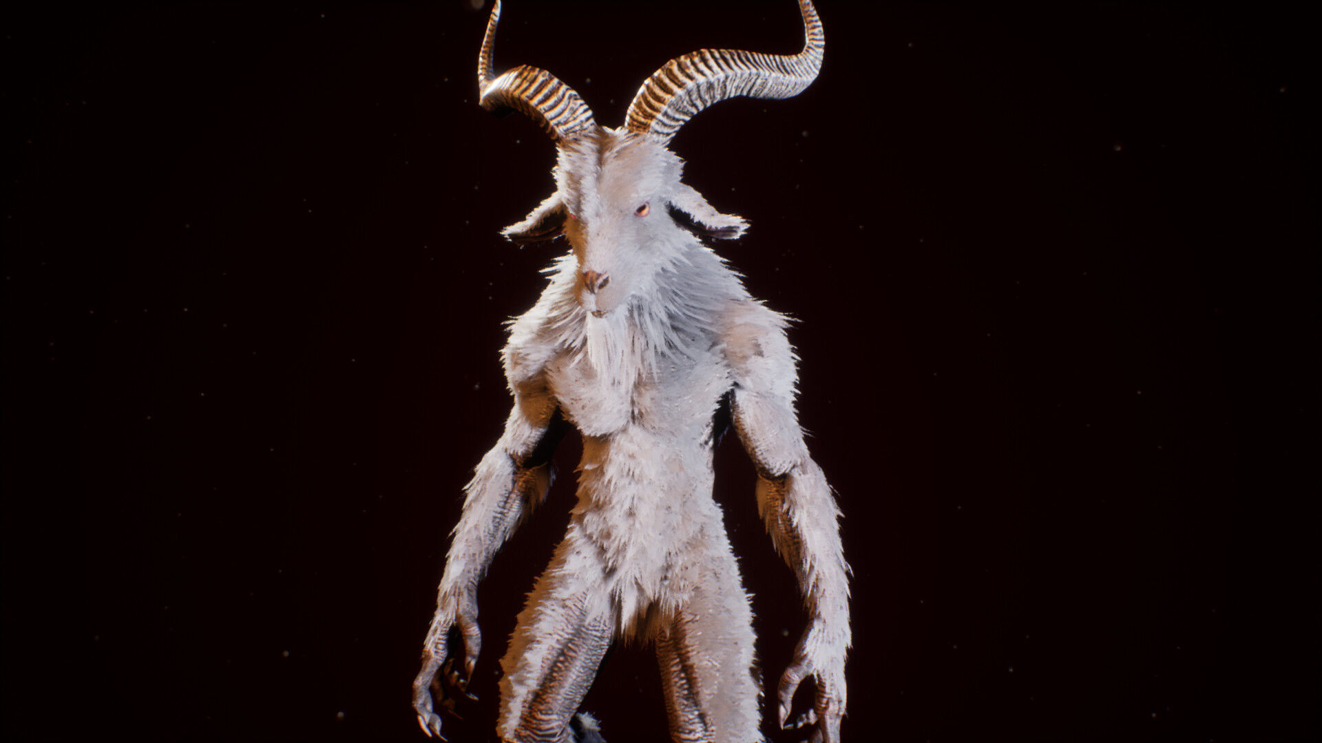 Demon 2 Baphomet Low-poly 3D model_20