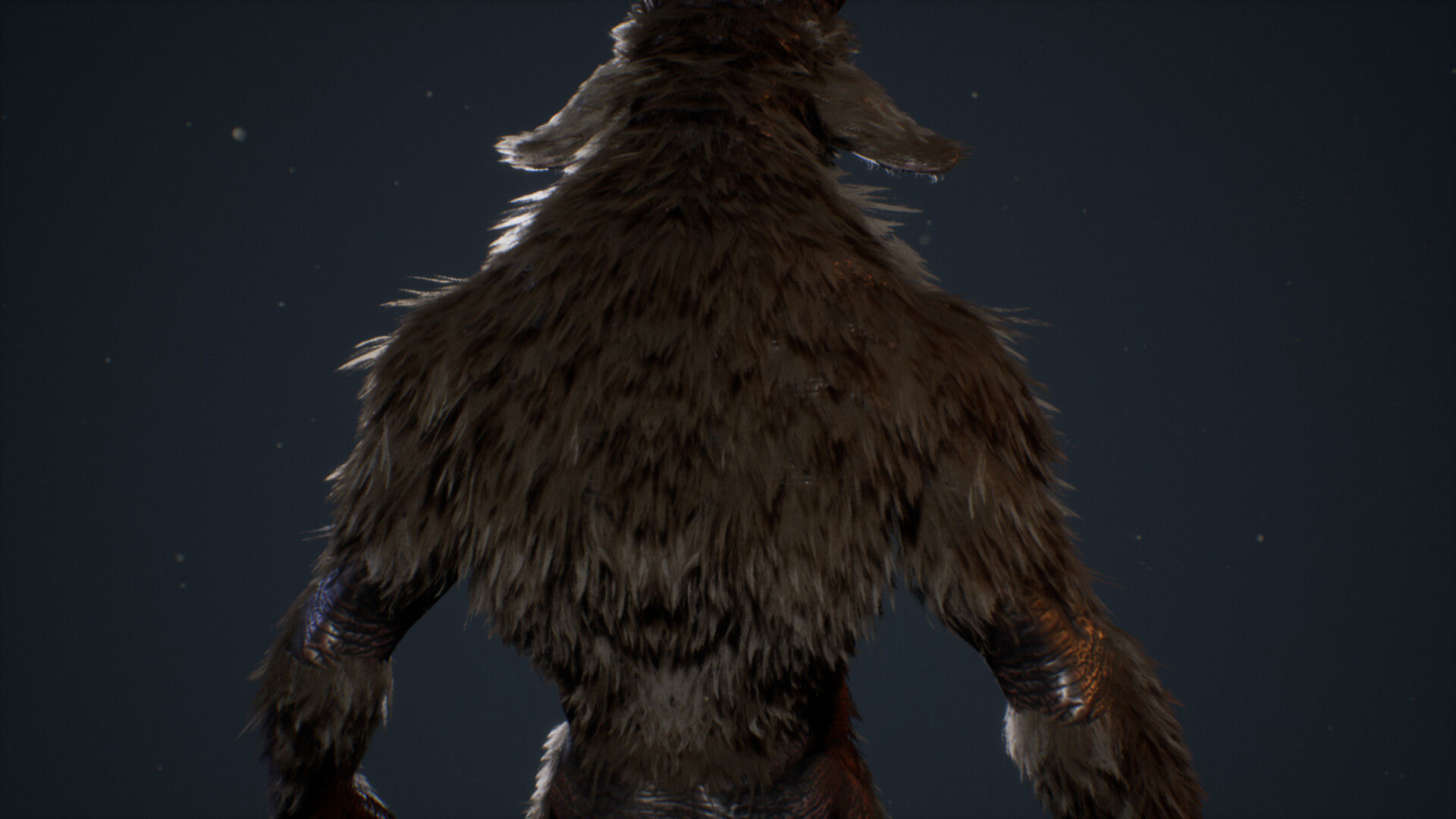 Demon 2 Baphomet Low-poly 3D model_10