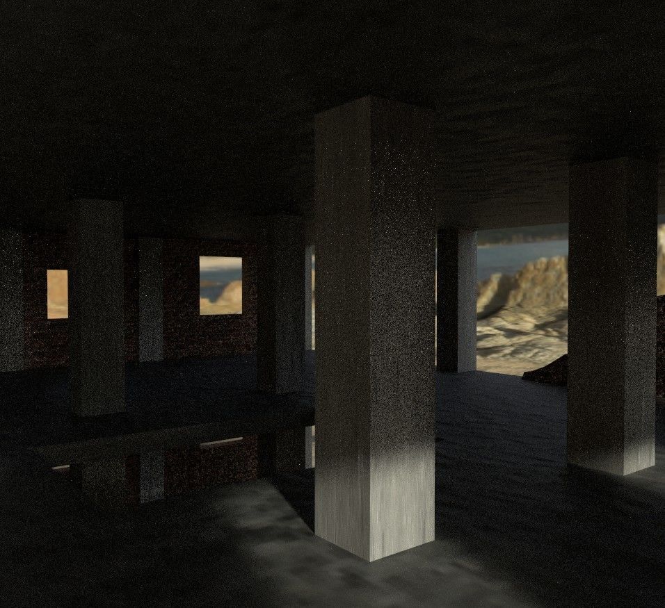 unfinished building 3D model_2