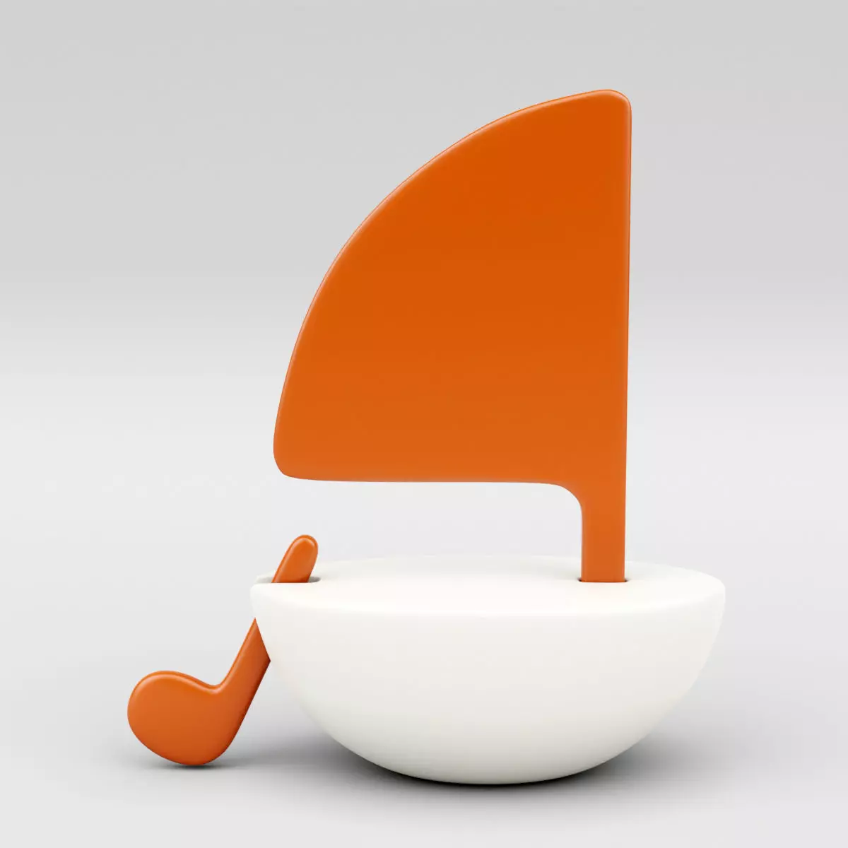 Toy Boat 3D model_0