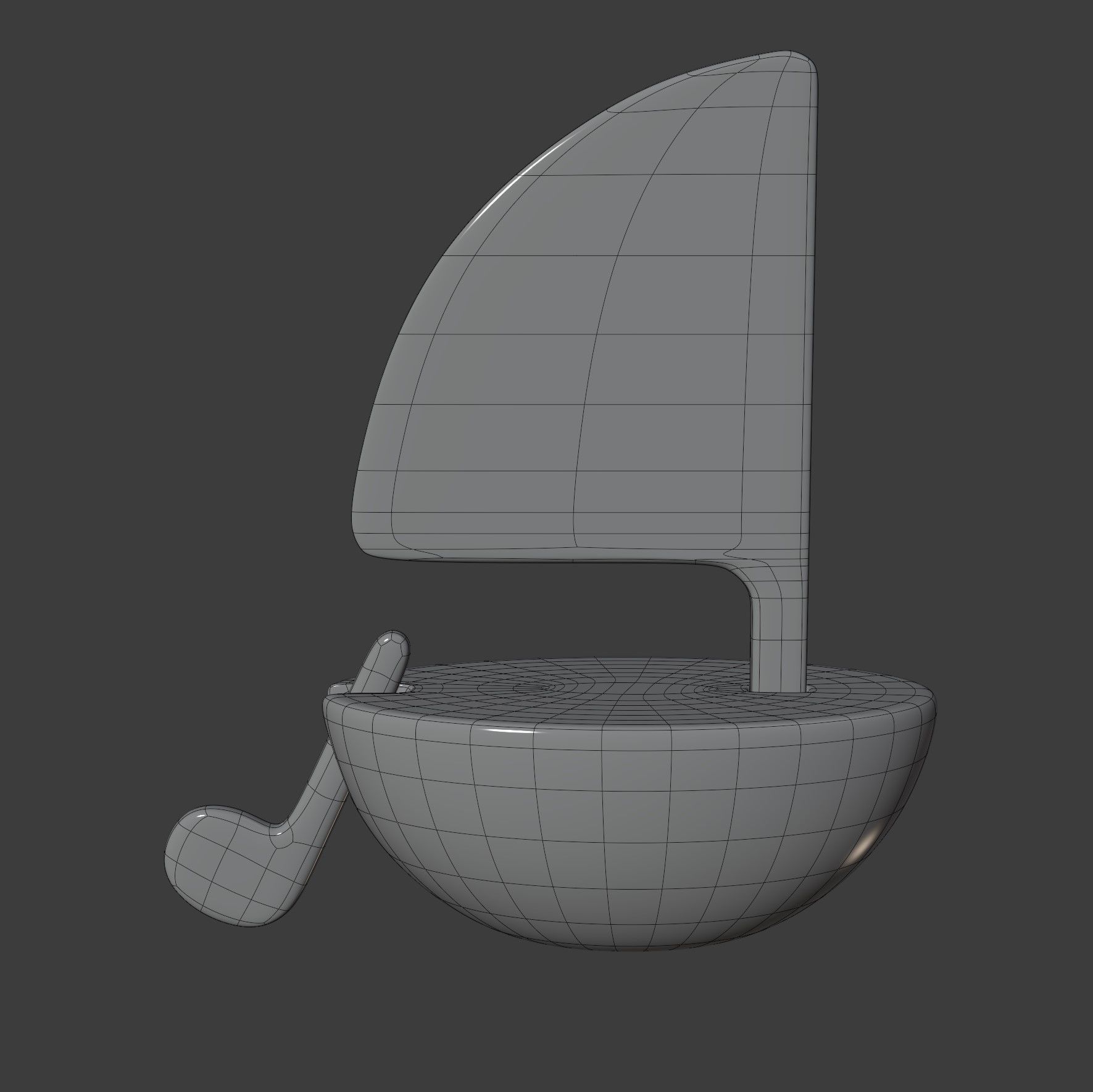 Toy Boat 3D model_8