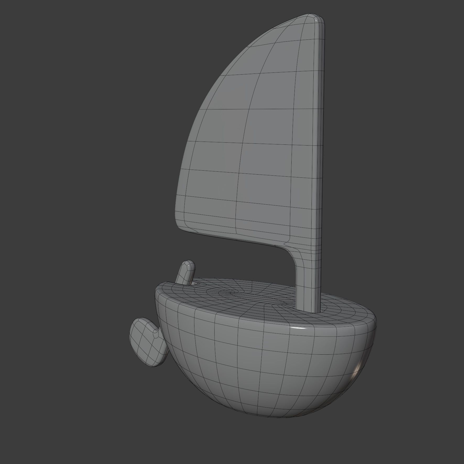 Toy Boat 3D model_9
