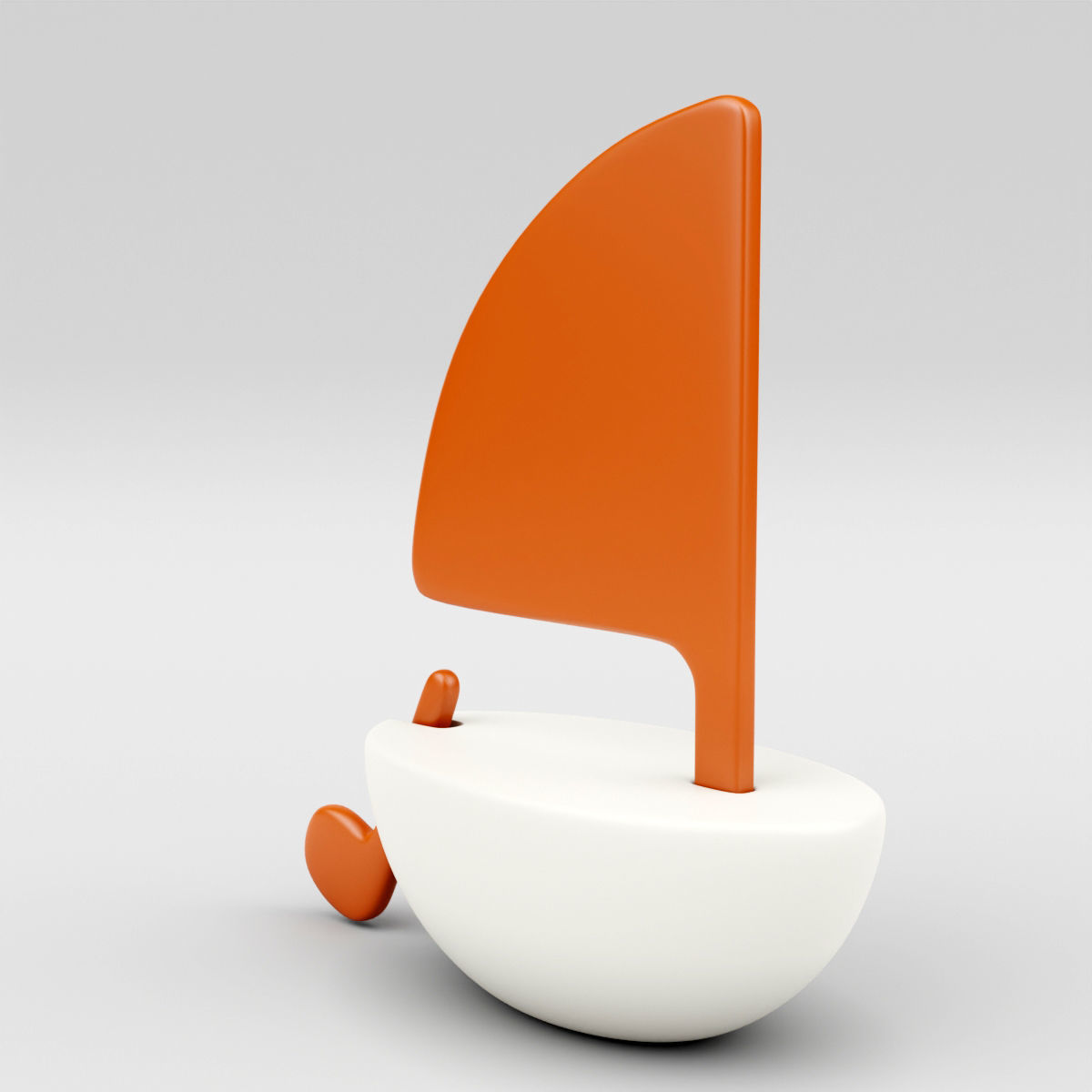 Toy Boat 3D model_1