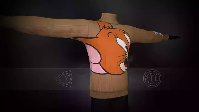 Beige Jerry Turtleneck