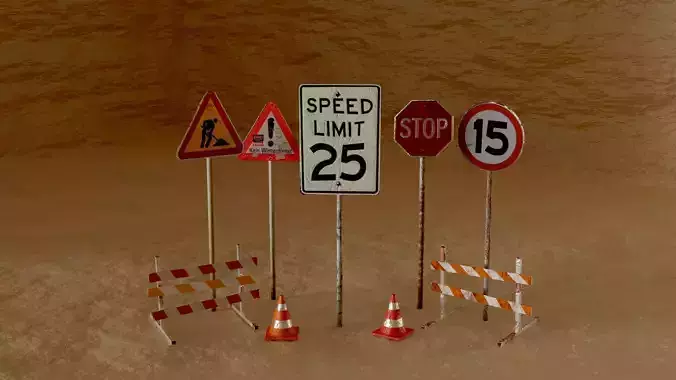 Traffic signs and equipments