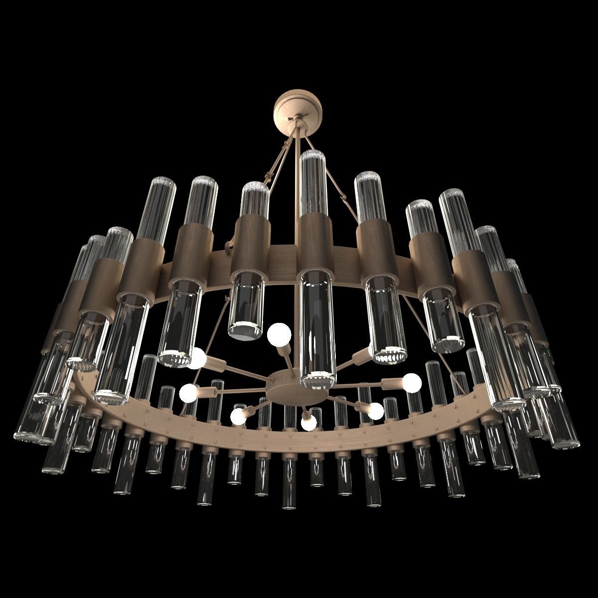 Chinese lantern 3D model_3