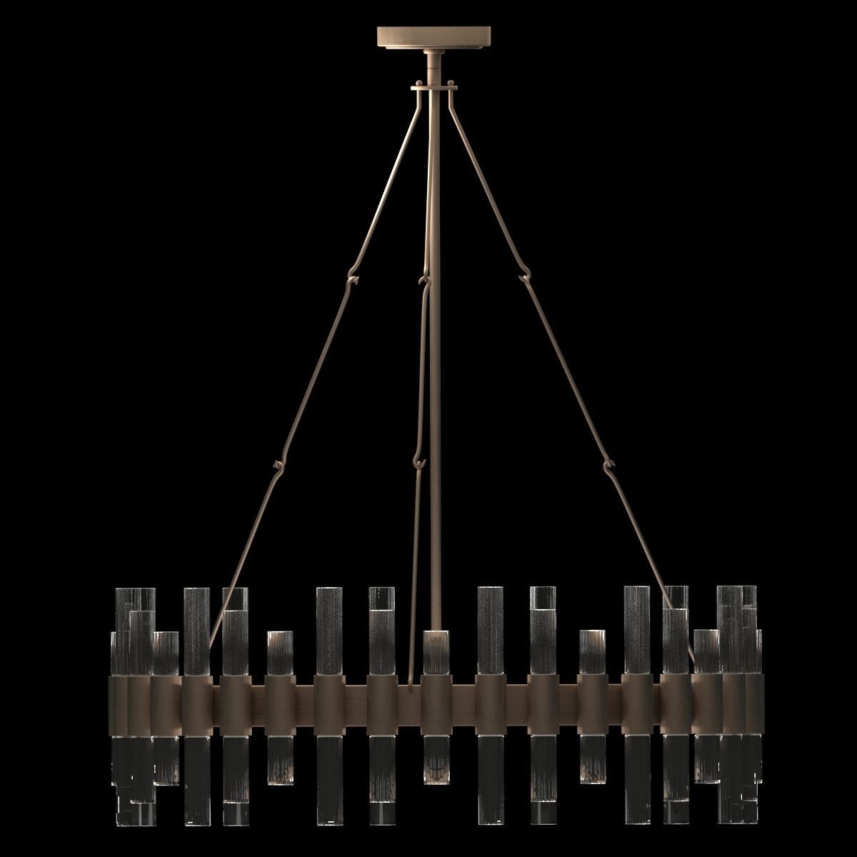 Chinese lantern 3D model_2