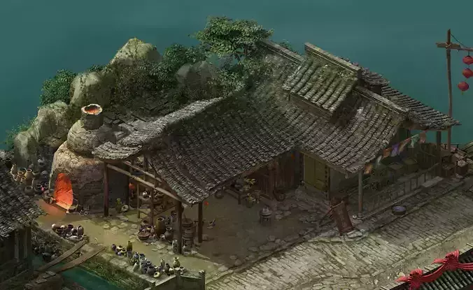 Antique-Cultural Relics-Art-Ceramic Workshop 12