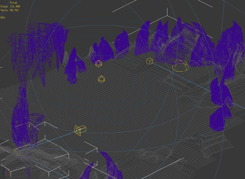 Monster Cave Mansion-Bajie Cave Mountain 3D model_4