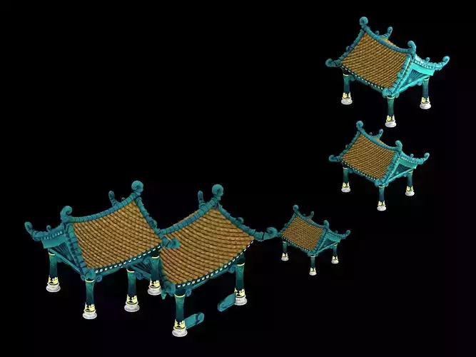 Undersea Architecture-Pavilion Architecture 03 3D model