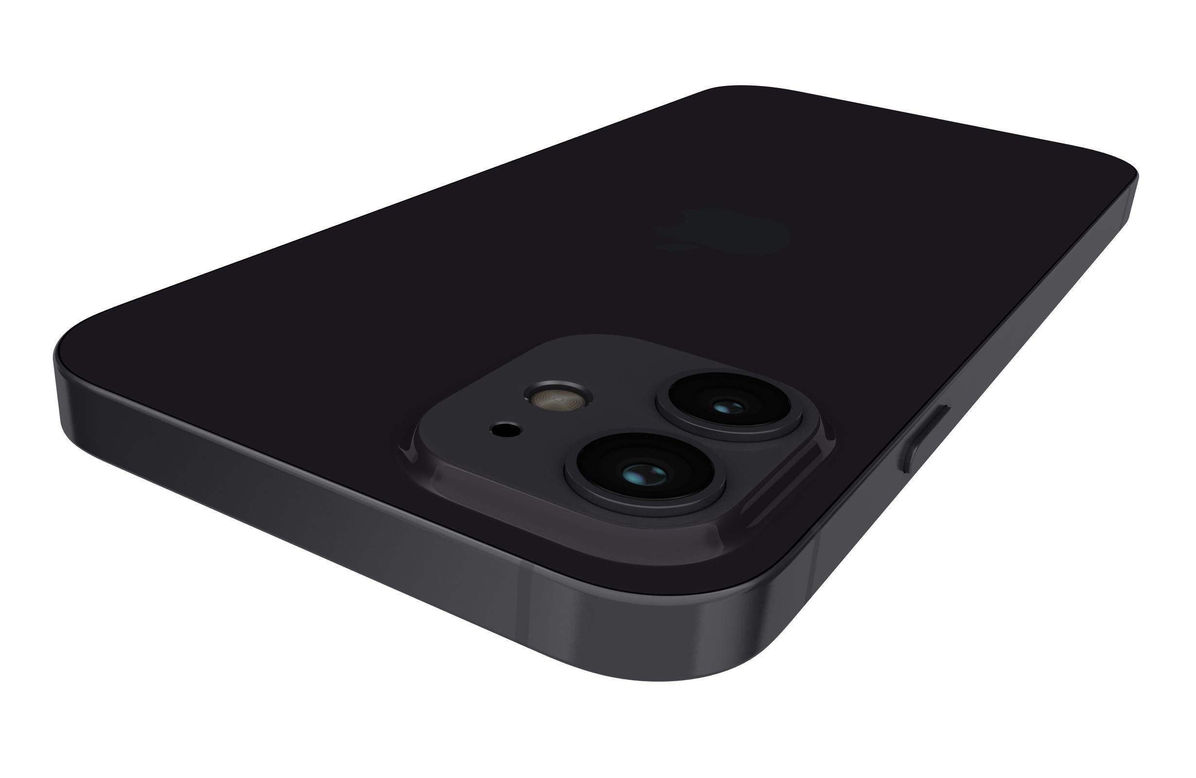 Apple iPhone 12 Black 3D model_15