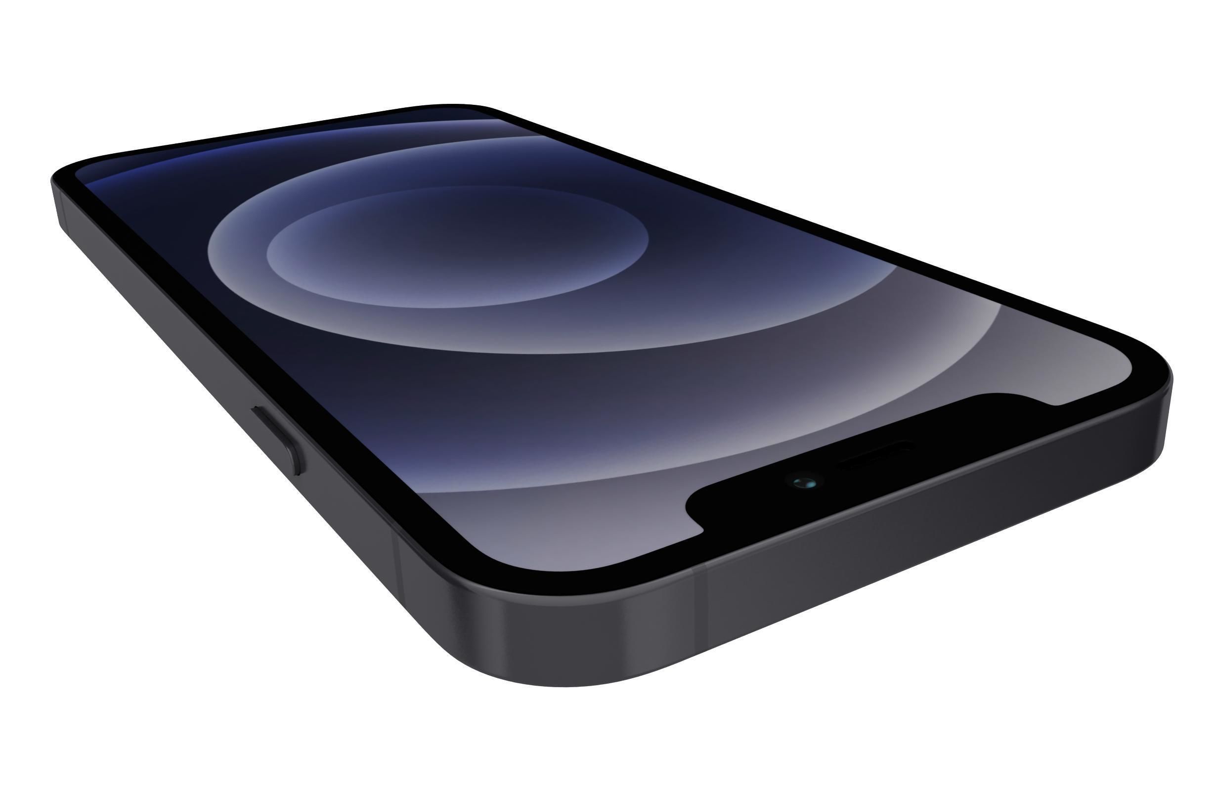 Apple iPhone 12 Black 3D model_13