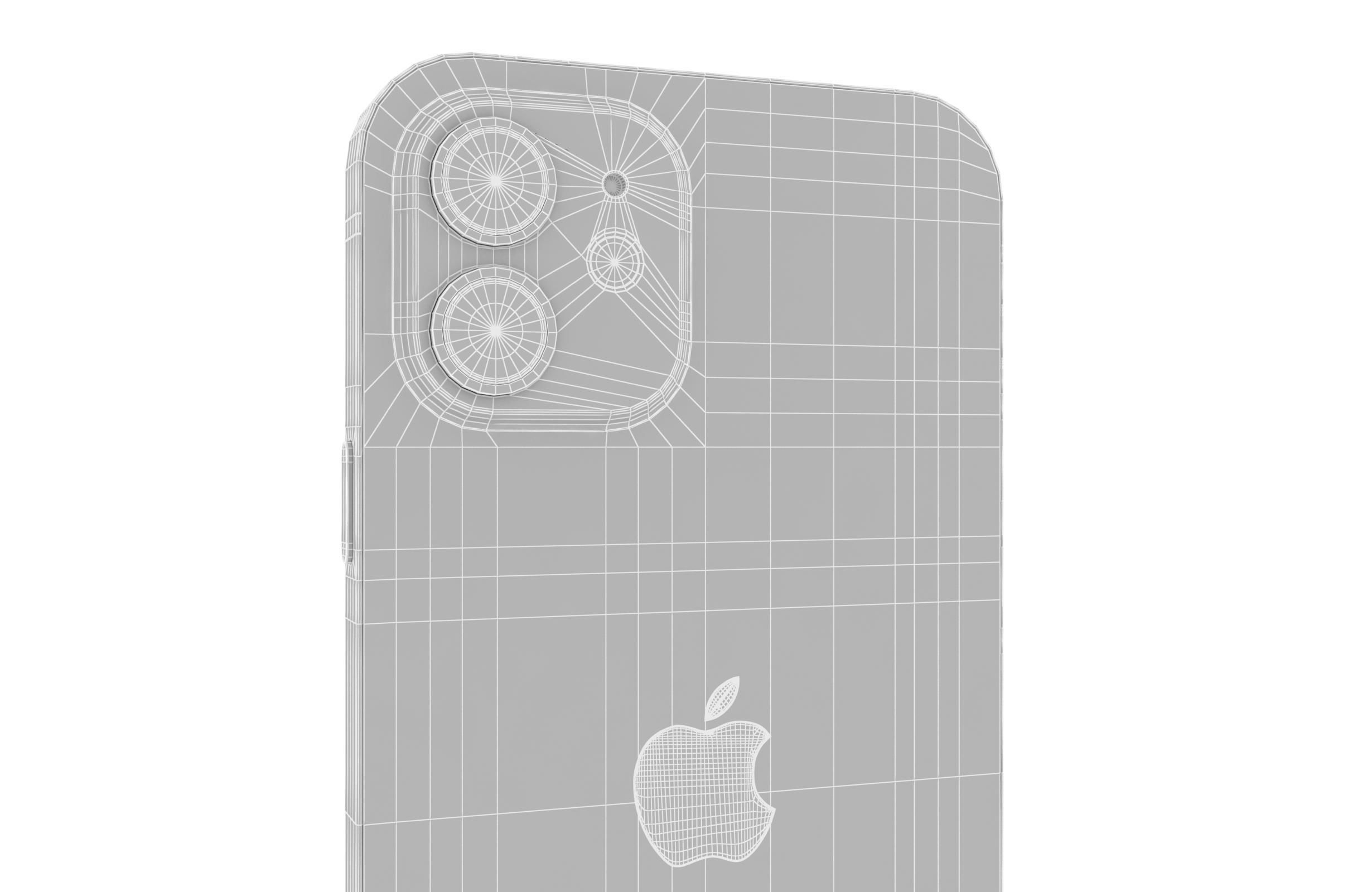 Apple iPhone 12 Black 3D model_20