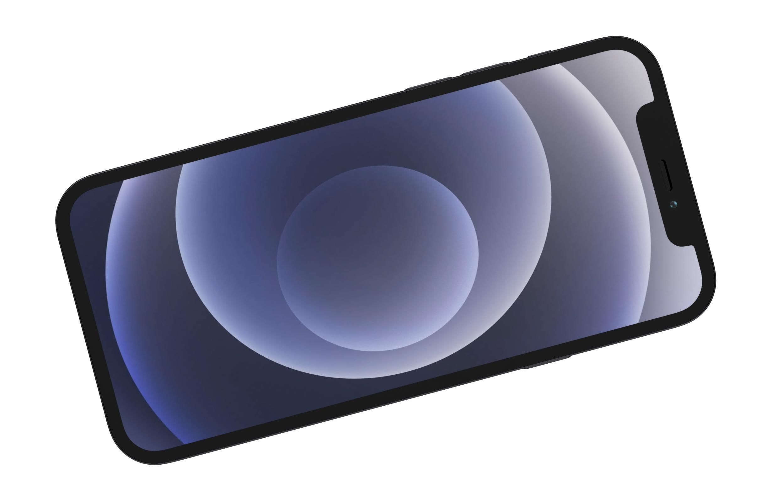 Apple iPhone 12 Black 3D model_10