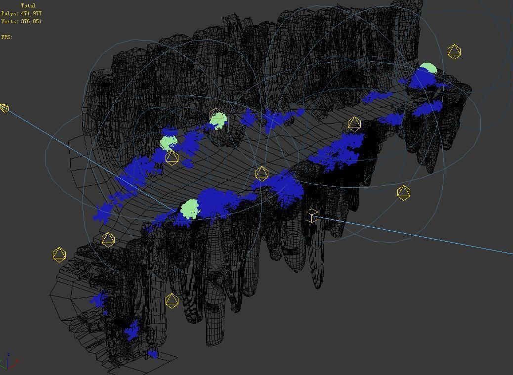 Undersea-Dragon Palace Terrain 01 3D model_3