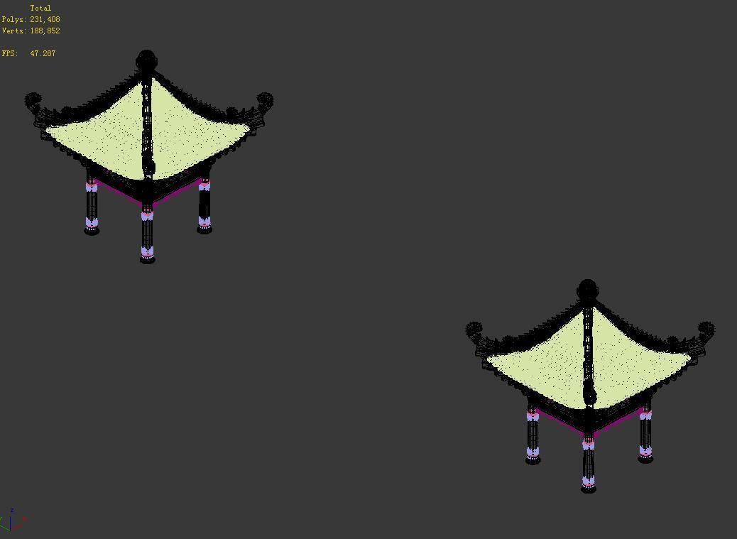 Undersea-Dragon Palace Building 004 3D model_3