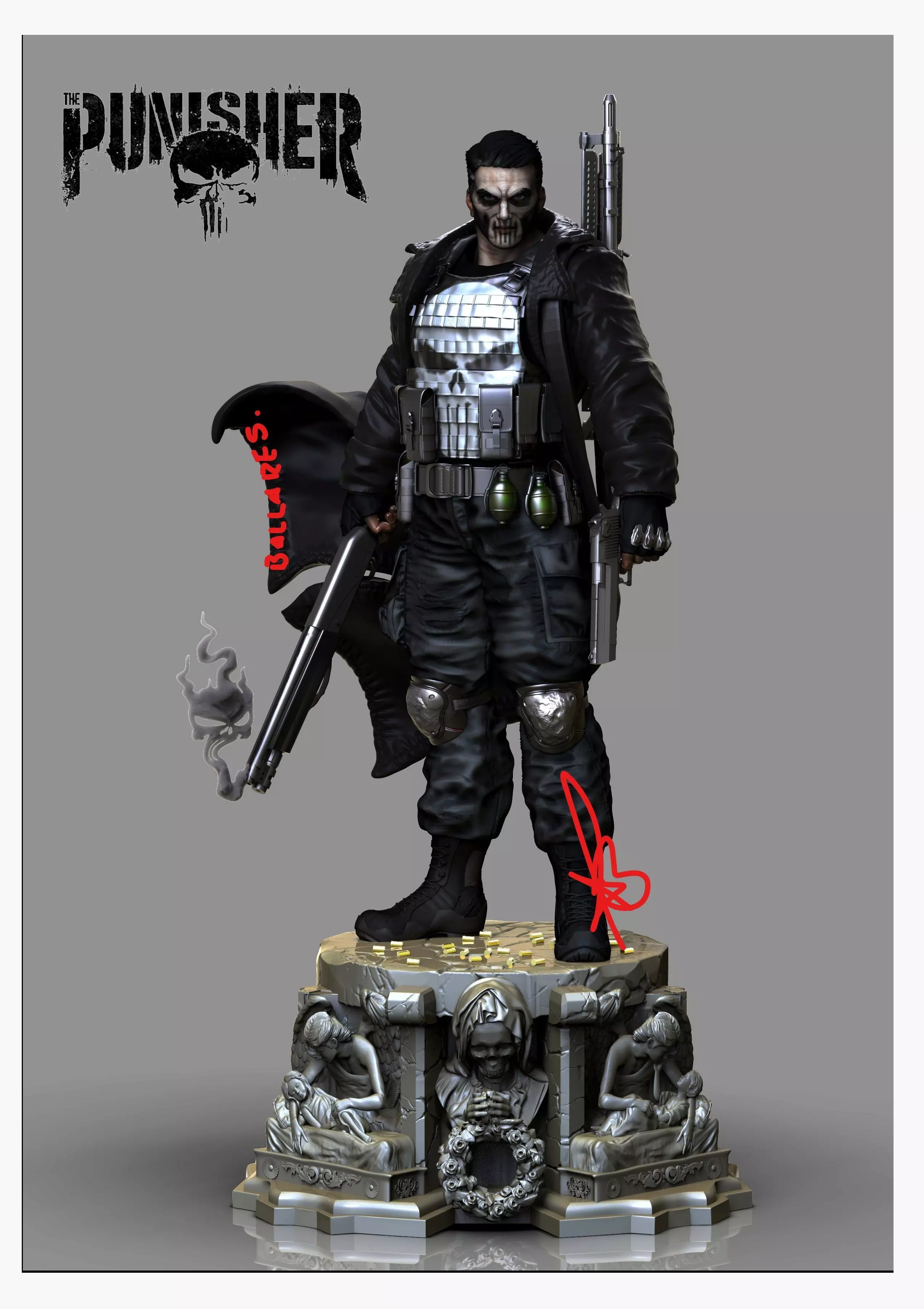 PUNISHER BY CREATIVE GEEK MB 3D print model_0