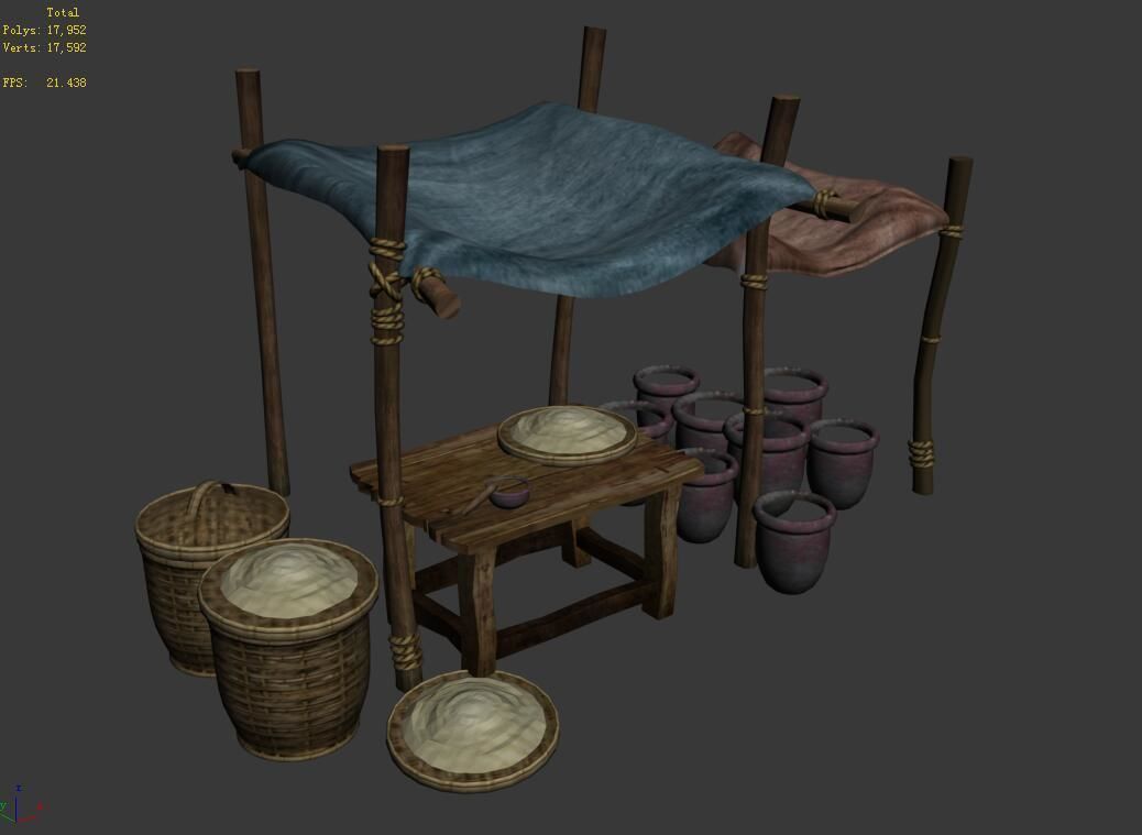 Seaweed Iodine-Salt-Stall 10 3D model_4