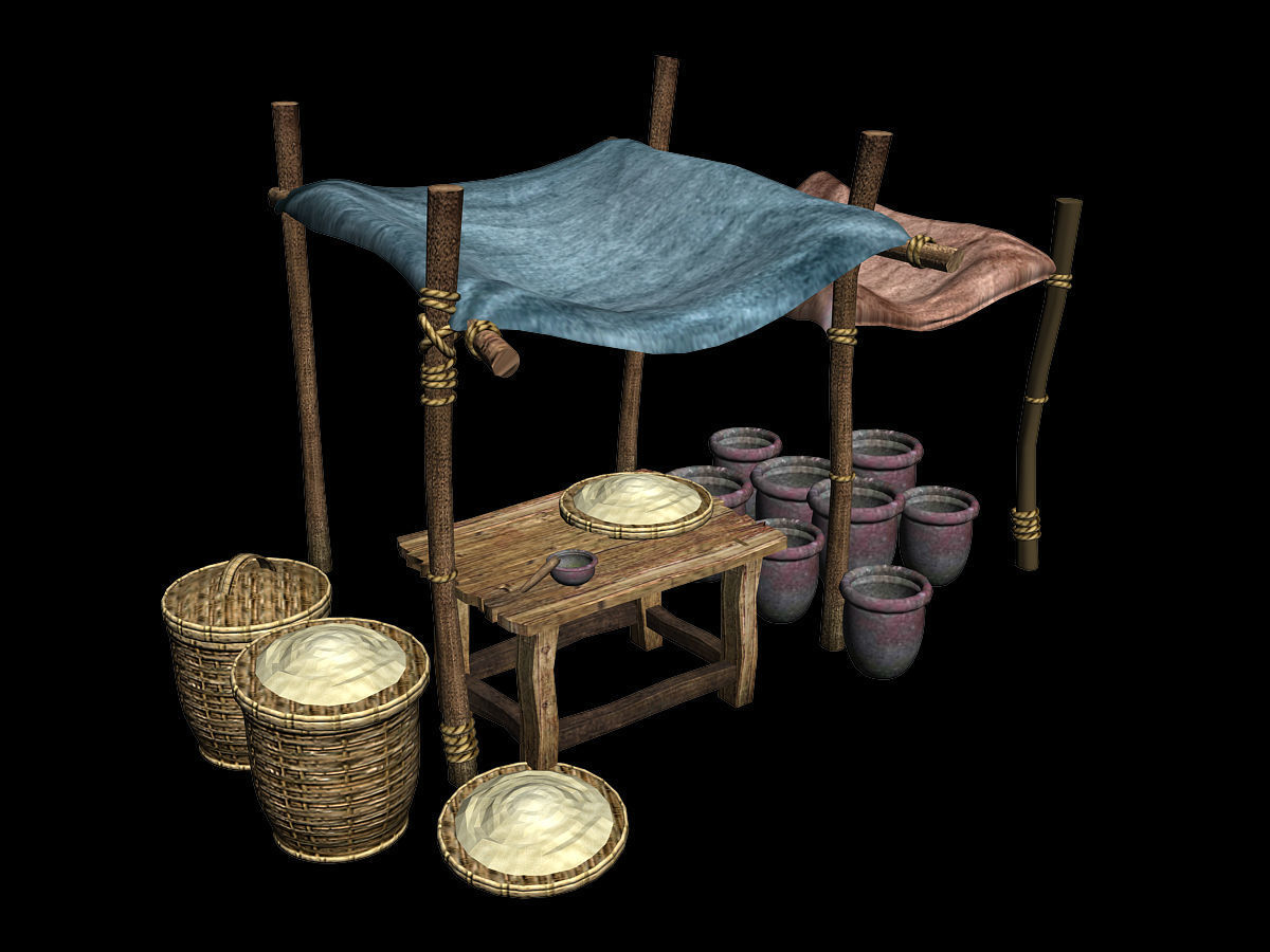 Seaweed Iodine-Salt-Stall 10 3D model_1
