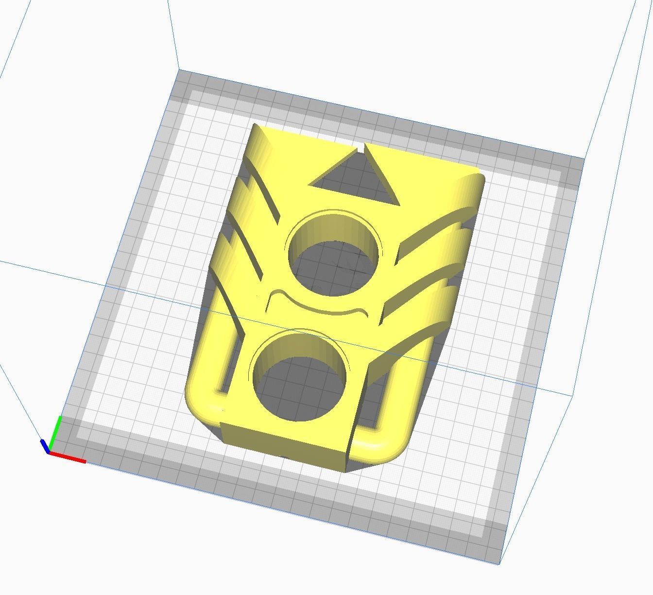 Bionicle Inspired Fire Sword 3D print model_4