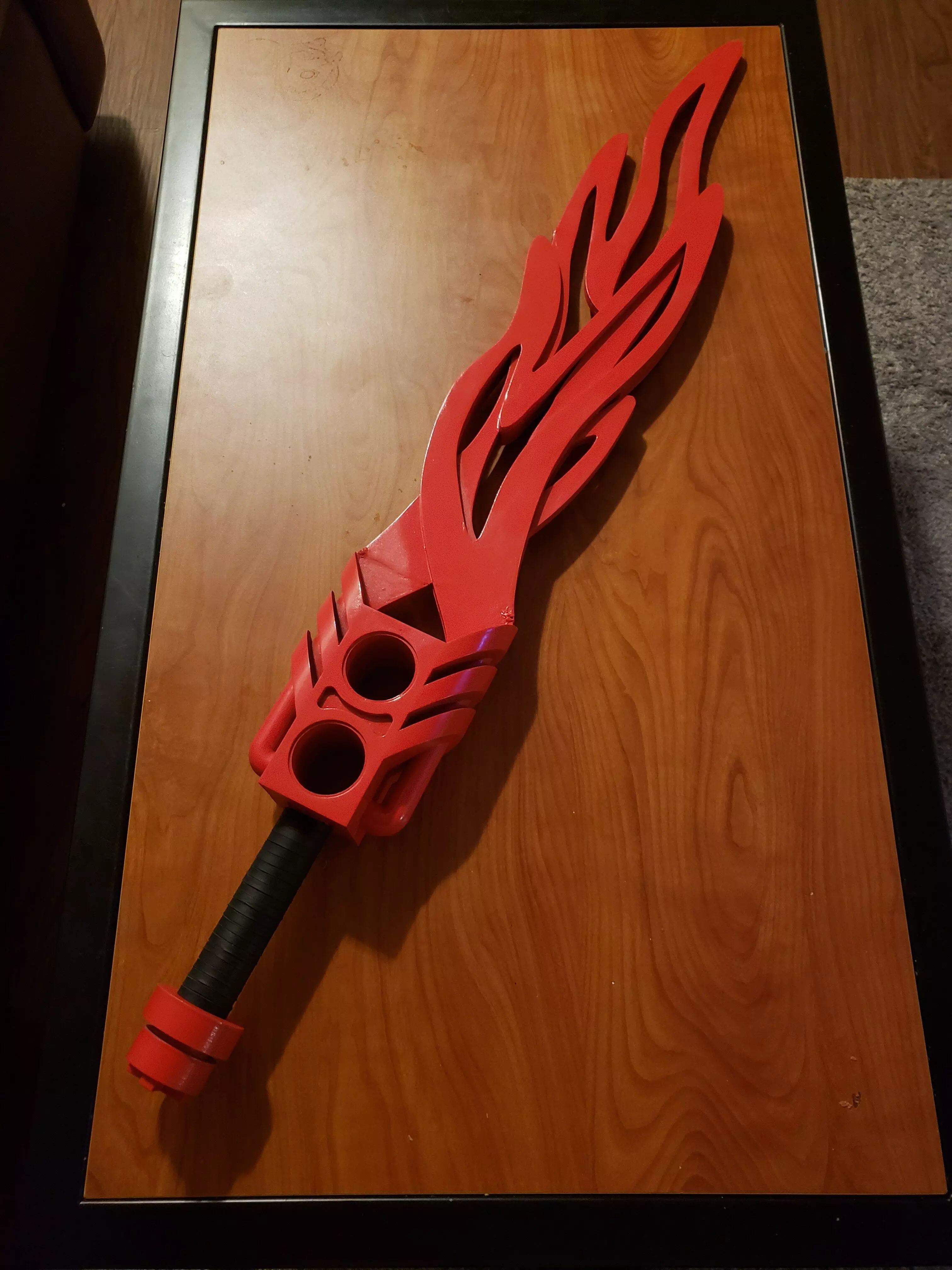 Bionicle Inspired Fire Sword 3D print model_0