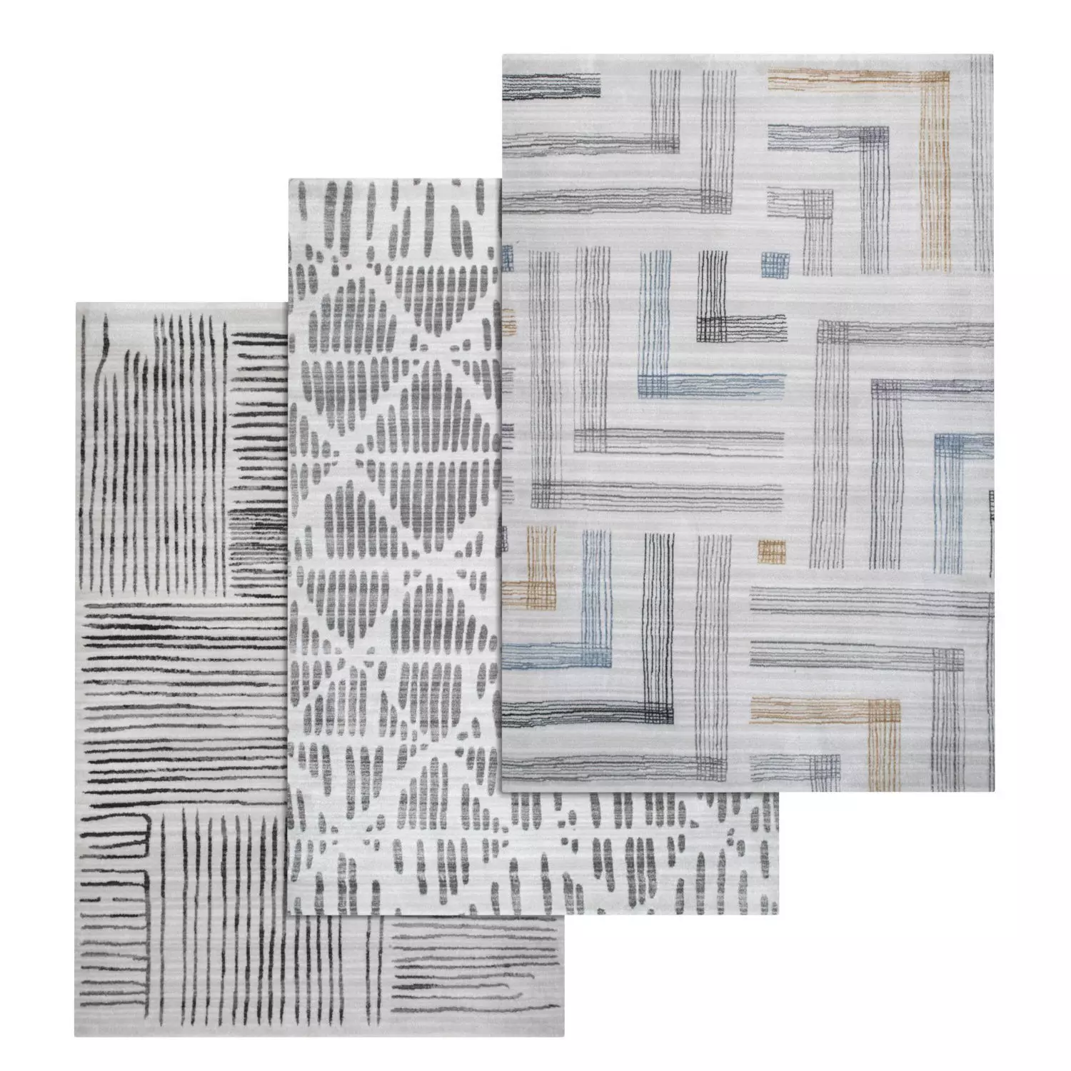 Rug Set 1761 3D model_0